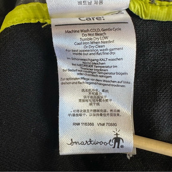 Smartwool Men's Medium Corbet 120 Vest Merino Wool Gray Black PhD - Picture 8 of 8